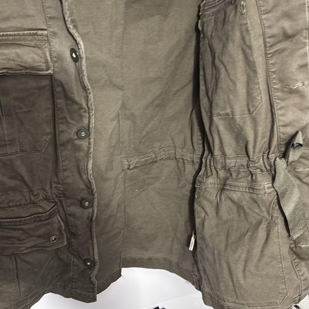 Free People Velvet Lace-Up Army Jacket - Picture 8 of 10